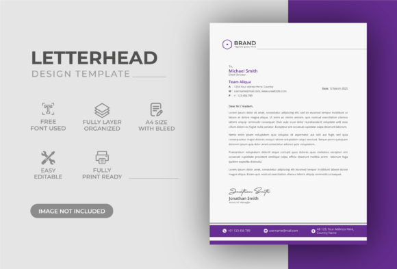 Creative Amazing Letterhead Design Templ: A Designer's Perspective