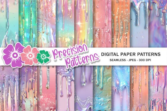 Dripping Silver and Pastel Backgrounds: A Designer's Guide