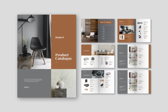 Exploring the Catalog Vintage Interior Product Template