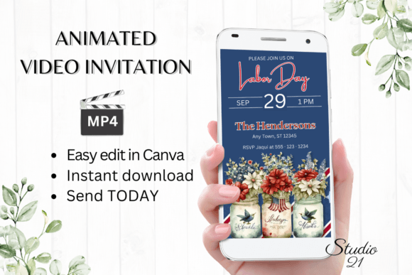 Labor Day Invitation: A Digital Template for Your Holiday Celebrations