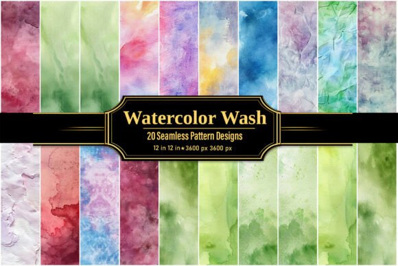 Soft Watercolor Backgrounds: Nature's Abstract Artistry