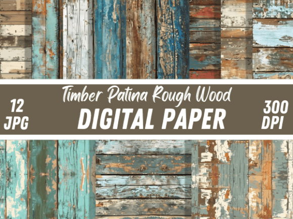 Timber Patina Rough Wood Backgrounds: Unlocking Rustic Digital Charm